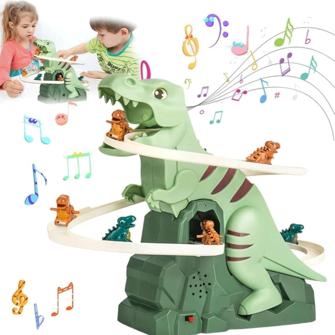 Electric Dinosaur Climbing Slide Toy